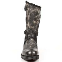 Сапоги ARCILLA BEIG ITALI NEGRO MOTOROCK NEGRO TACON ACE New Rock M.MR003-C7 - маленькая картинка