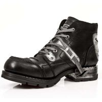 Ботинки ITALI NEGRO ALASKA HIELO CARB NEG MOTOROCK NE T A New Rock M.MR015-C3 - маленькая картинка