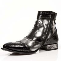 Туфли FIRENZE NEGRO CHAROL BOX PLAMANE VIP 1 NEGRO SUEL New Rock M.NW111-C1 - маленькая картинка