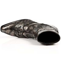 Туфли BOX OROMANE NOBUCK NEGRO TEJUS ORO VIP 1 NEGRO SU New Rock M.NW111-C3 - маленькая картинка