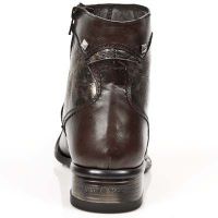 Туфли NOMADA MARRON BOX OROMANE SUELA GRAB SOL TACON M2 New Rock M.NW111-C4 - маленькая картинка
