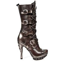 Сапоги PULIK COBRE GALIA MARRON PL COBRE PUNK GARRAS New Rock M.PUNK001-C10 - маленькая картинка