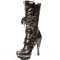 Сапоги PULIK COBRE GALIA MARRON PL COBRE PUNK GARRAS New Rock M.PUNK001-C10 - маленькая картинка