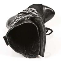 Сапоги NOMADA NEGRO POTRO PELO NEGRO PLATAF ACERO PUN New Rock M.PUNK001-C11 - маленькая картинка