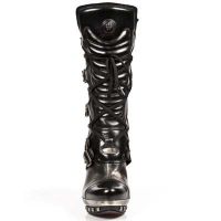 Сапоги NOMADA NEGRO BOX OROMANE PLAT ORO PUNK T RECICL New Rock M.PUNK001-C2 - маленькая картинка