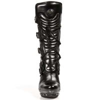 Сапоги NOMADA NEGRO PLAT ORO PUNK GARRAS TACON COBRA O New Rock M.PUNK001-C6 - маленькая картинка