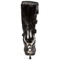 Сапоги NOMADA NEGRO PLAT ORO PUNK GARRAS TACON COBRA O New Rock M.PUNK001-C6 - маленькая картинка