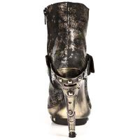  NOMADA NEGRO ANTE NEGRO TEJUS ORO PLATAF ORO PU New Rock M.PUNK003-C2 -  