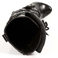 Сапоги NOMADA NEGRO PLAT ORO PUNK PIRAMID TACON RECICL New Rock M.PUNK005-C3 - маленькая картинка