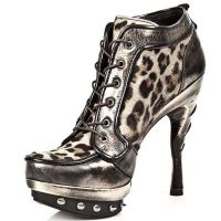  BOX OROMANE LEOPARDO PELO MARRON PL ORO PUNK GA New Rock PUNK006-C6 -  