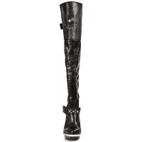 Сапоги BUFALO NEGRO NAPA ELASTICA NEGRA PL ACERO PUNK New Rock M.PUNK009-C2 - маленькая картинка