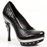 Туфли PITON NEGRO PL ACERO PUNK GARRAS TACON COBRA New Rock M.PUNK011-C5 - маленькая картинка