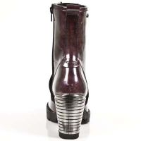 Ботинки CHAROL STUCO LILA, TRAIL NEGRO TACON ACERO New Rock M.TR001-R2 - маленькая картинка