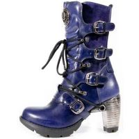 Сапоги ALASKA AZUL TRAIL NEGRO TACON ACERO New Rock M.TR003-C1 - маленькая картинка