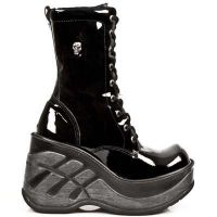 Сапоги CHAROL NEGRO LISO, CUNA SPORT NEGRO New Rock M.9841-C1 - маленькая картинка