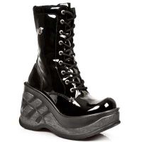 Сапоги CHAROL NEGRO LISO, CUNA SPORT NEGRO New Rock M.9841-C1 - маленькая картинка