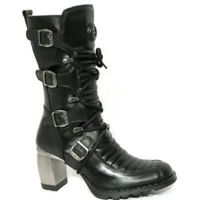 Сапоги NOMADA E ITALI NEGRO, FORMULA NEGRO-ACERO T.ACERO New Rock M.6374-S1 - маленькая картинка