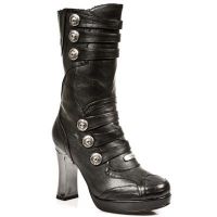Сапоги BOX NEGRO, PLATAF TACON GOTH ACERO New Rock M.5813-S1 - маленькая картинка