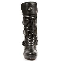 Сапоги BOX NEGRO, PLATAFORMA TACON GOTH ACERO New Rock M.5815-S1 - маленькая картинка