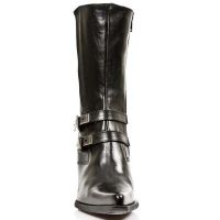 Сапоги NOMADA NEGRO, MALICIA 2 GOMA NEGRA TACON CARIBE ACERO New Rock M.9037-S1 - маленькая картинка