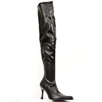 Сапоги ITALI NEGRO Y ELASTICO NEGRO, HOJA TACON SALSA ACERO New Rock M.9051-S2 - маленькая картинка