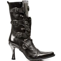  ITALI Y ROCK NEGRO, MALICA TACON CARIBE ACERO - 