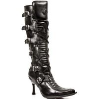 Сапоги ITALI Y ROCK NEGRO, MALICIA TACON CARIBE ACERO New Rock M.9674-S1 - маленькая картинка
