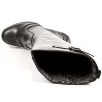 Сапоги NOMADA NEGRO ITALI NEGRO VINTAGE ACERO New Rock M.5702-R1 - маленькая картинка