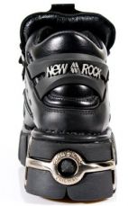Ботинки со шнуровкой ITALI NEGRO, NOMADA NEGRO, TOWER NEGRO ACERO New Rock M.106-S1 - маленькая картинка