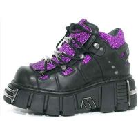  ITALI NEGRO, GLITTER LILA, TOWER NEGRO ACERO - 