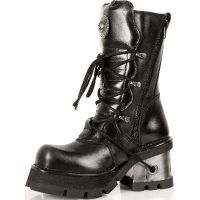 Ботинки ITALI Y NOMADA NEGRO, PLANING NEGRO M8 ACERO OR Y CAN New Rock M.373-S3 - маленькая картинка