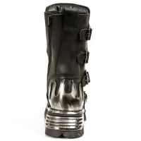 Сапоги ITALI NEGRO Y ANTIC ACERO, REACTOR NEGRO TOBERAS New Rock M.600-S1 - маленькая картинка