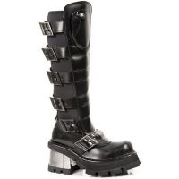 Сапоги PULIK NEGRO Y LYCRA NEGRA, PLANING NEGRO M8 ACERO New Rock M.771-S1 - маленькая картинка