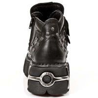 Ботинки PULIK E ITALI NEGRO, TOWER NEGRO ACERO New Rock M.798-S1 - маленькая картинка