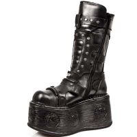Сапоги ITALI NEGRO, NOMADA NEGRO, SPACE NEGRO New Rock M.1020-S1 - маленькая картинка