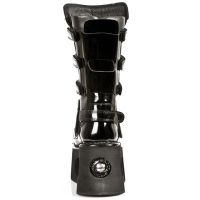 Сапоги ITALI NEGRO, CHAROL NEGRO LISO, NEPTUNO (NOTAS 20 PRS. New Rock M.309-S1 - маленькая картинка