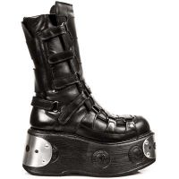 Сапоги ITALI NEGRO, NOMADA NEGRO, SPACE ACERO (GALAXIA) New Rock M.309-R2 - маленькая картинка