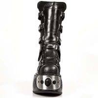 Сапоги ITALI NEGRO, NOMADA NEGRO, SPACE ACERO (GALAXIA) New Rock M.309-R2 - маленькая картинка