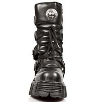 Ботинки ITALI NEGRO TOWER NEGRO SIN, CON ORIFICIO New Rock M.373-R11 - маленькая картинка