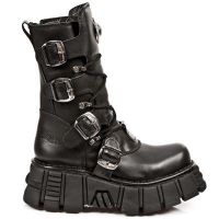 Ботинки ITALI NEGRO, TOWER NEGRO SIN New Rock M.373-R8 - маленькая картинка