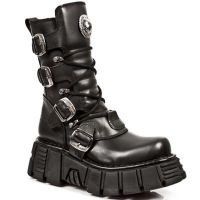 Ботинки ITALI NEGRO, TOWER NEGRO SIN New Rock M.373-R8 - маленькая картинка