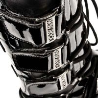 Сапоги ITALI NEGRO, CHAROL NEGRO, TURBO TOBERAS New Rock M.749-R1 - маленькая картинка