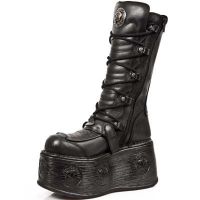 Сапоги ITALI NEGRO,NOMADA NEGRO, SPACE NEGRO New Rock M.985-S3 - маленькая картинка