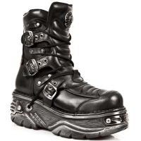 Ботинки ITALI NEGRO, NOMADA NEGRO, TURBO NEGRO TOB (ORIF) New Rock M.987-S2 - маленькая картинка