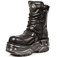 Ботинки ITALI NEGRO, NOMADA NEGRO, TURBO NEGRO TOB (ORIF) New Rock M.987-S2 - маленькая картинка