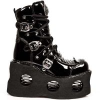 Ботинки CHAROL NEGRO VENUS CANAL New Rock M.990-R1 - маленькая картинка