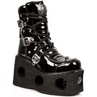 Ботинки CHAROL NEGRO VENUS CANAL New Rock M.990-R1 - маленькая картинка