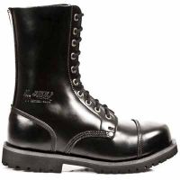 Сапоги ANTIK NEGRO BLACK BRAZILIAN COW SMOOTH New Rock MILI1-1 - маленькая картинка
