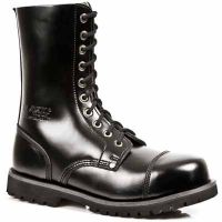 Сапоги ANTIK NEGRO BLACK BRAZILIAN COW SMOOTH New Rock MILI1-1 - маленькая картинка