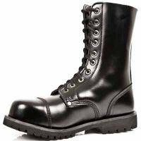 Сапоги ANTIK NEGRO BLACK BRAZILIAN COW SMOOTH New Rock MILI1-1 - маленькая картинка